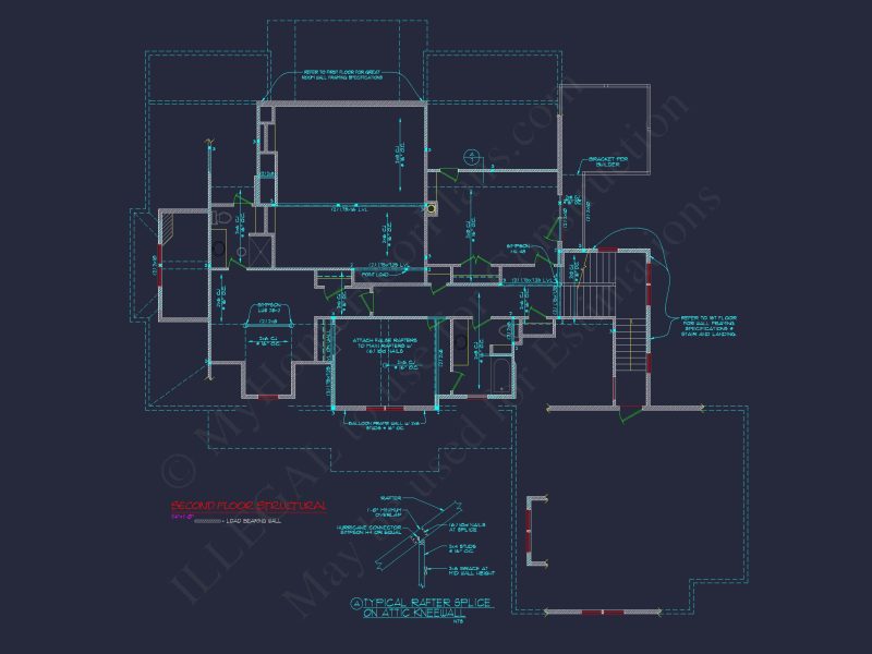 Craftsman house Plan with 2 Floors and Spacious Designs