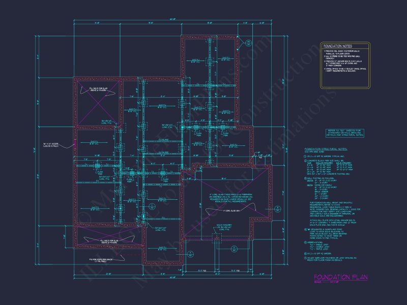 Craftsman house Plan with 2 Floors, CAD Blueprint & Design