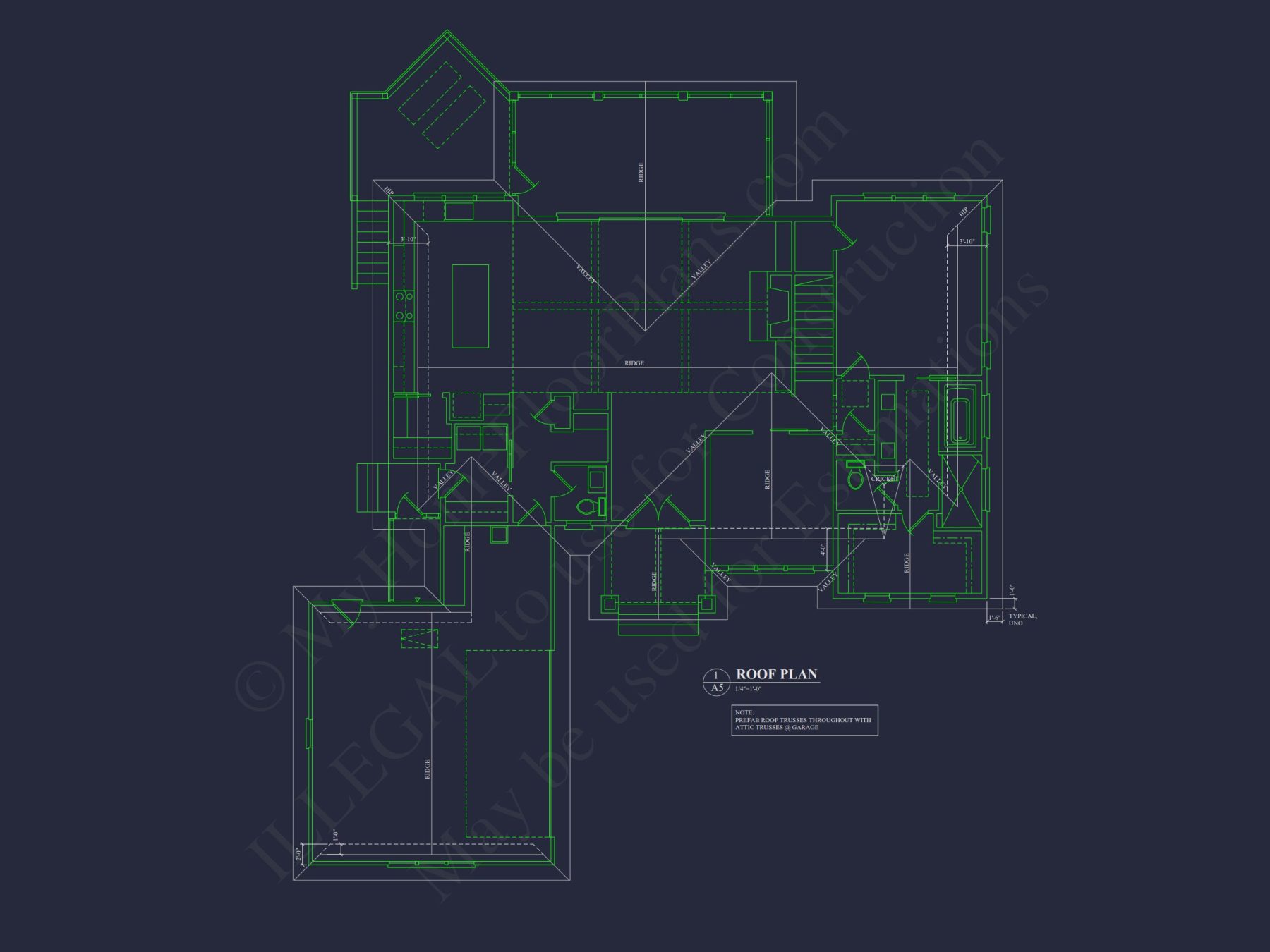 Craftsman house Plan with 2 Floors, CAD Designs & Open Layout