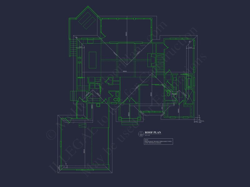 Craftsman house Plan with 2 Floors, CAD Designs & Open Layout