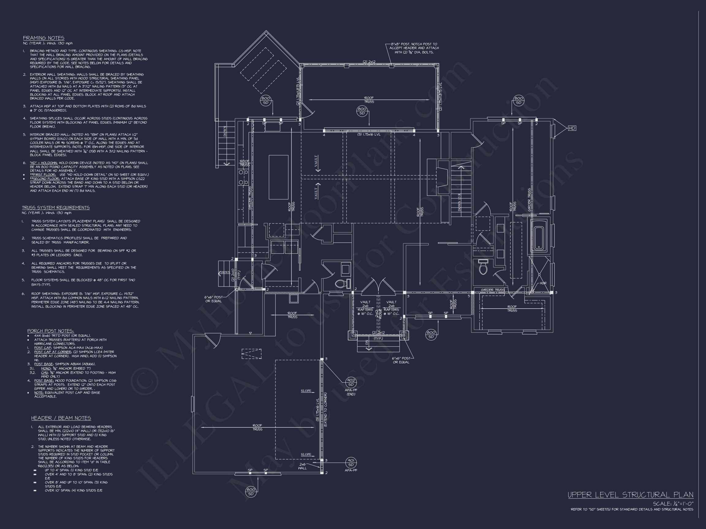 Craftsman house Plan with 2 Floors,CAD Designs & Open Layout