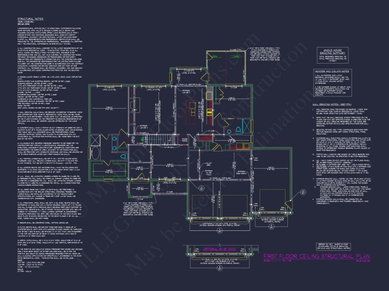 Craftsman house Plan with 2-Story CAD Design & Spacious Layout