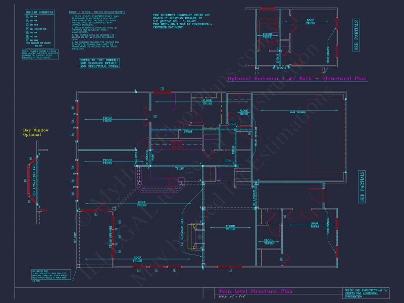 Craftsman house Plan with 3 Bedrooms and 2-Car Garage Design