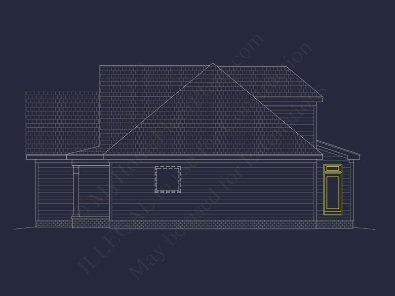 Craftsman house Plan with 3 Bedrooms and Spacious Floor Design