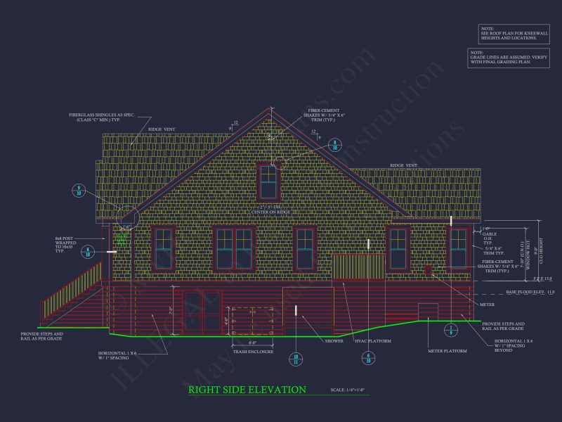 Craftsman house Plan with 4 Bedrooms and Open Floor Design