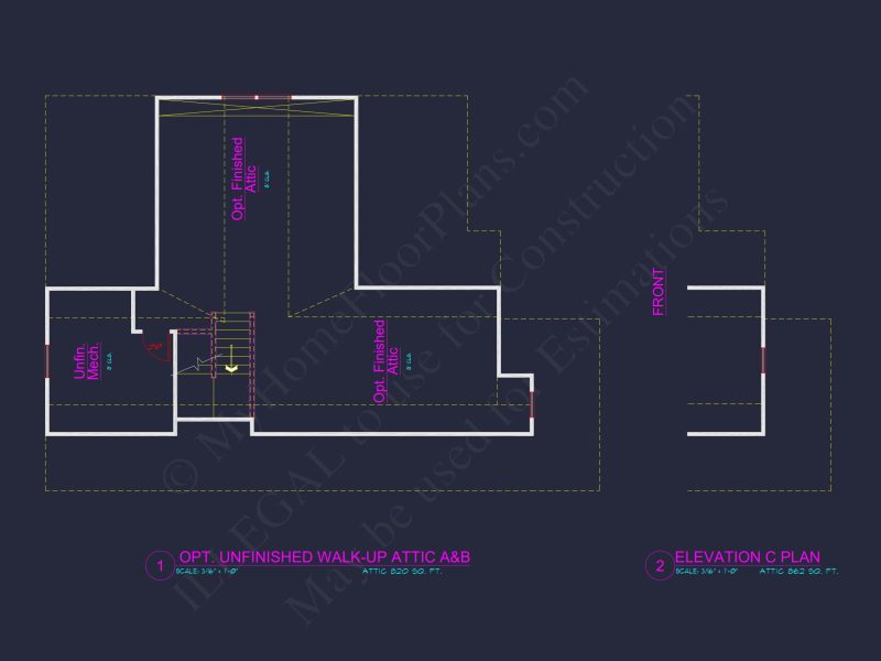 Craftsman house Plan with 4 Bedrooms, 3 Baths, and CAD Designs