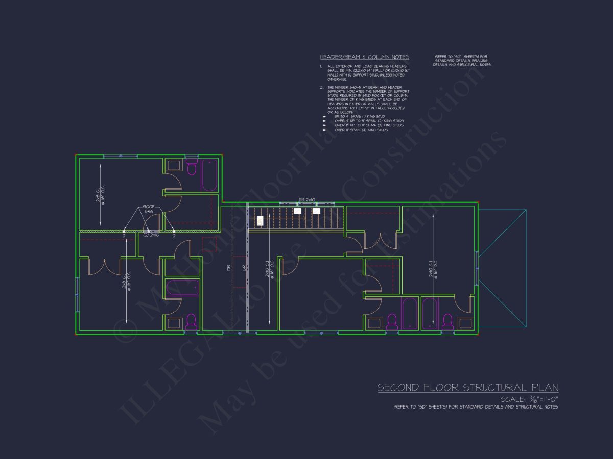 Craftsman house Plan with 5 Bedrooms and Open Floor Designs