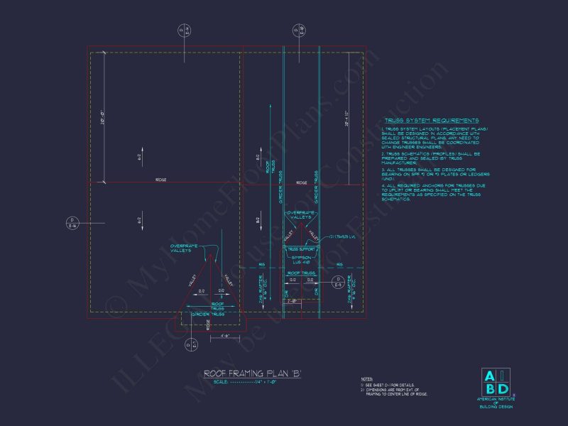 Craftsman house Plan with 5 Beds, 3.5 Baths & CAD Designs
