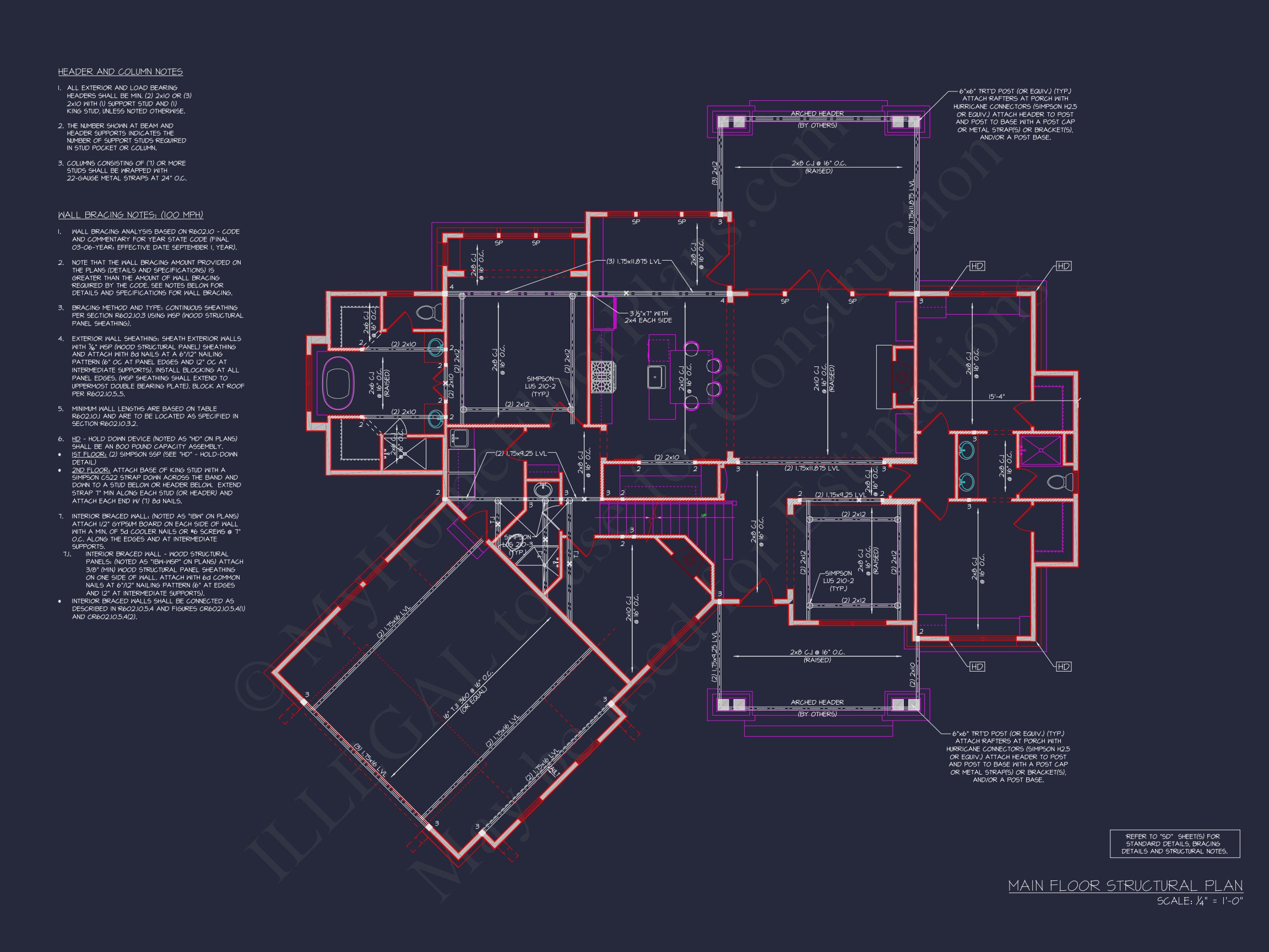 Craftsman house Plan with Bonus Room and 1.5 Story Design