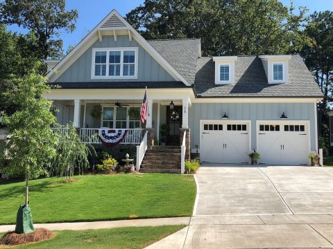 Craftsman house Plan with CAD Blueprint and Floor Designs