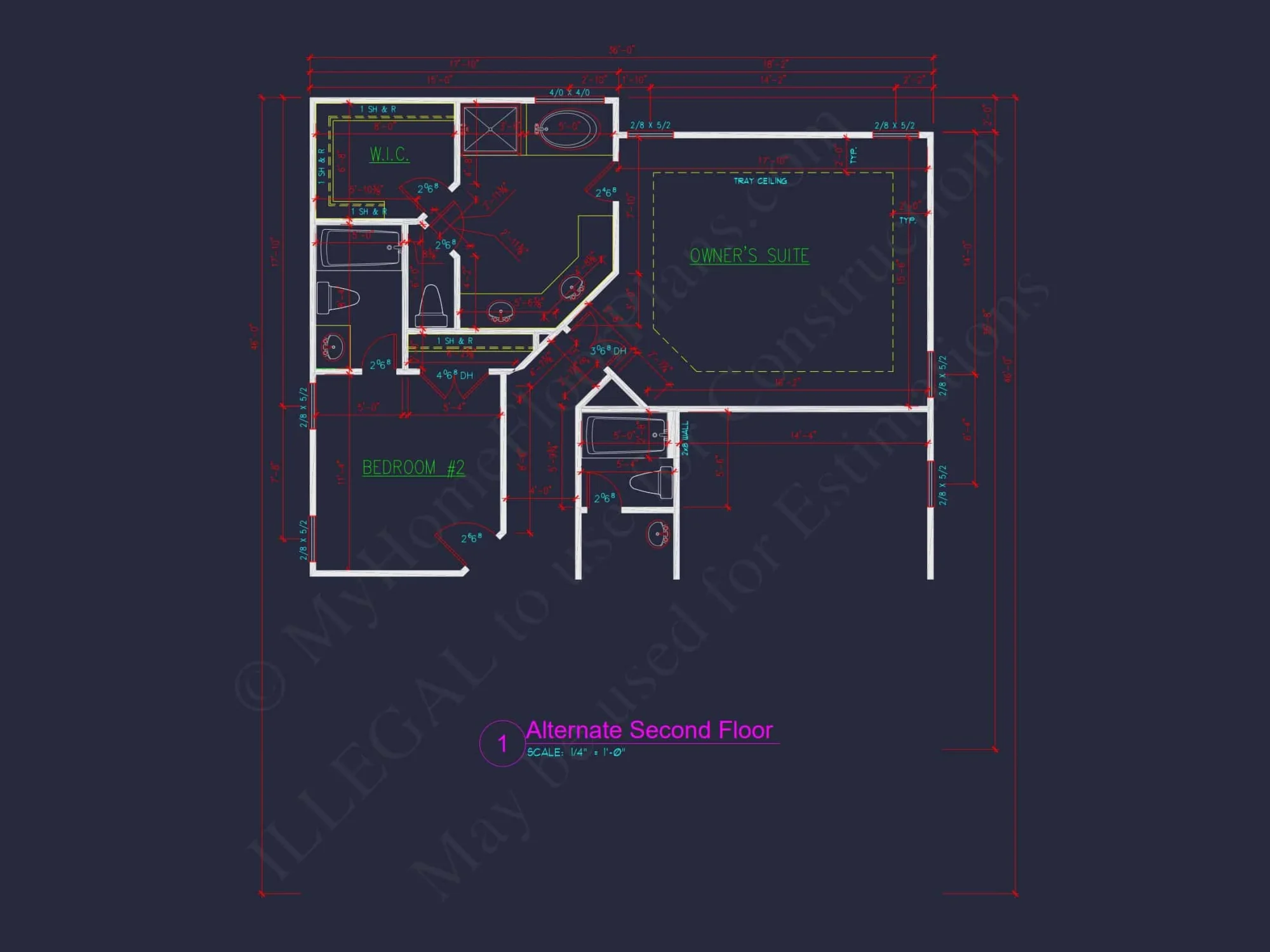 Craftsman house Plan with CAD Blueprint and Open Floor Plan