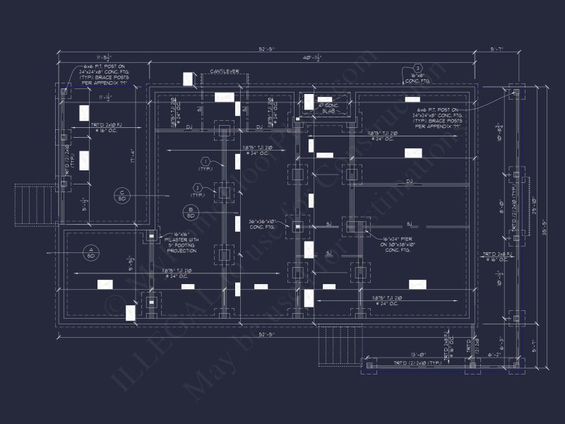 Craftsman house Plan with CAD Blueprints and Floor Designs