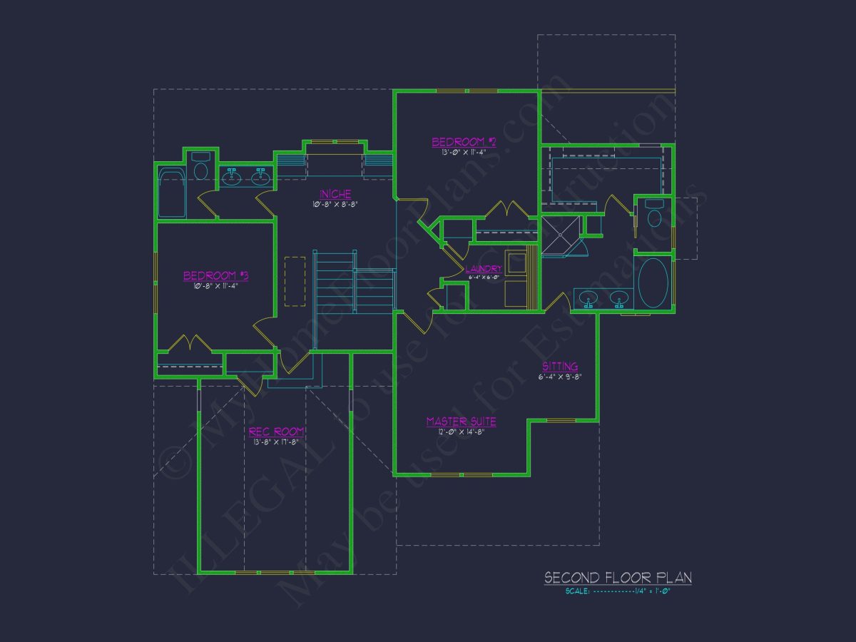 Craftsman house Plan with Detailed Blueprint and Modern Designs