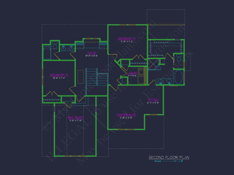 Craftsman house Plan with Detailed Blueprint and Modern Designs