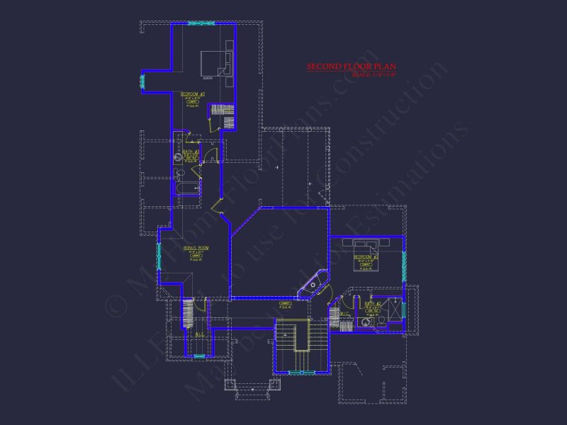 Craftsman house Plan with Detailed CAD Designs and Layouts