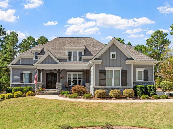 Craftsman house Plan with Detailed Floor Blueprint Designs