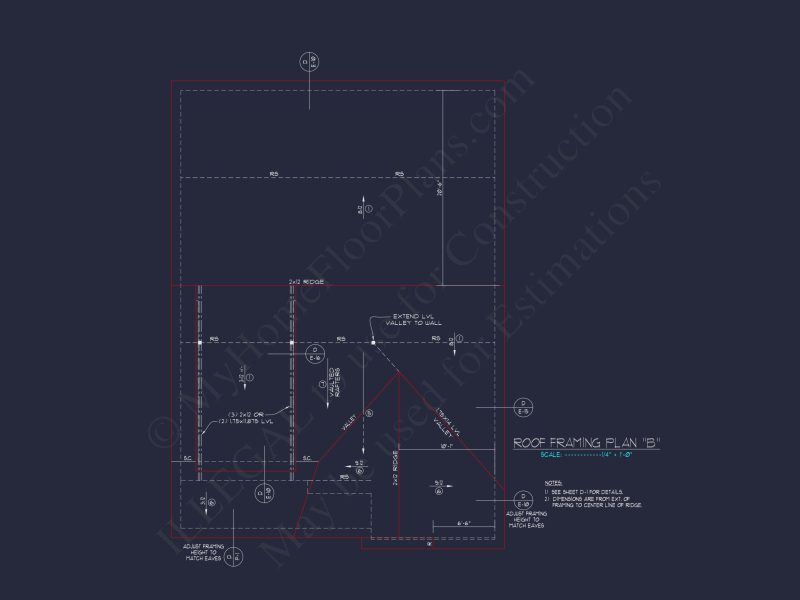 Craftsman house Plan with Detailed Floor Blueprint and Designs