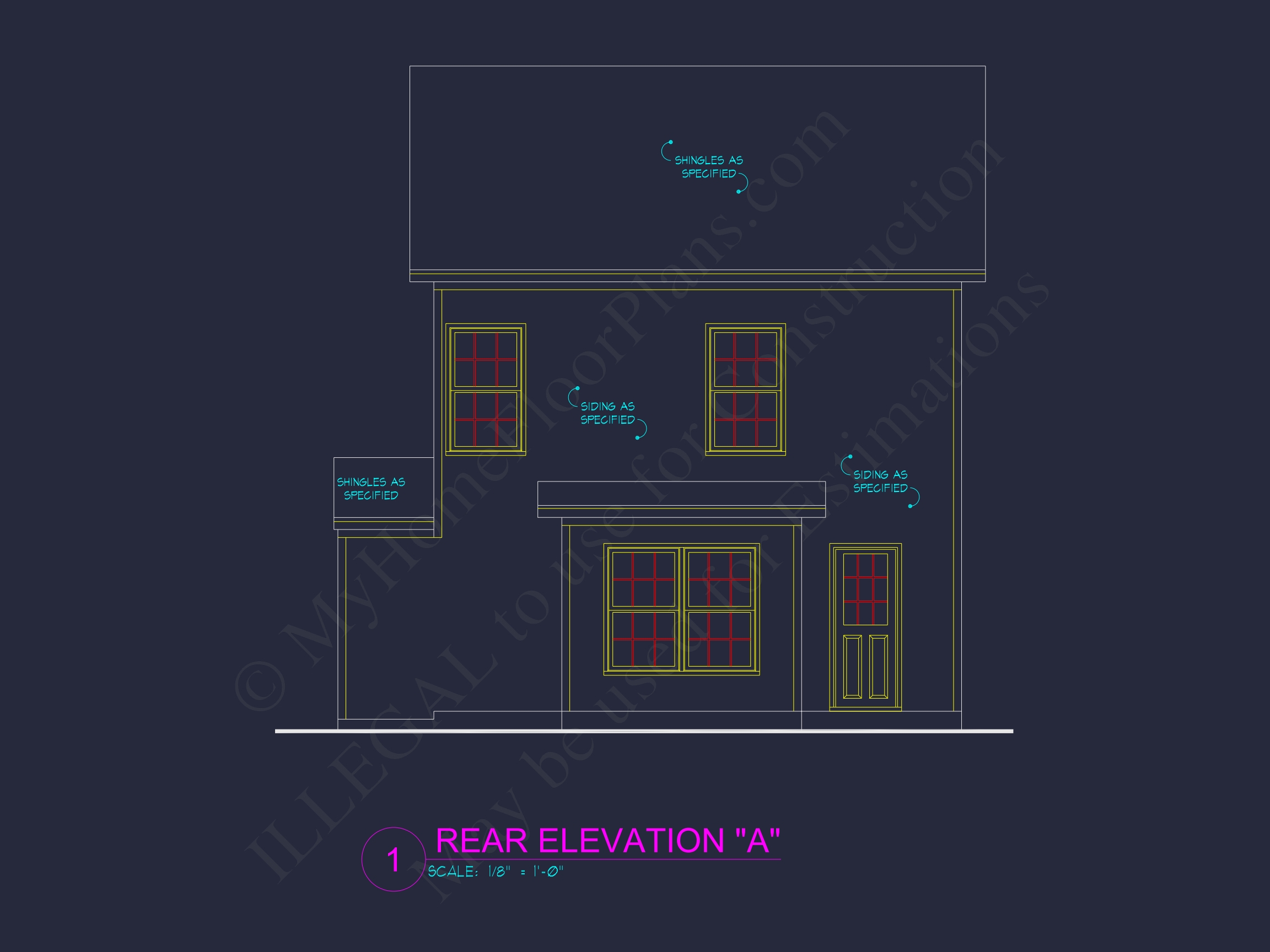 Craftsman Home Plan with Detailed Floor Blueprint and Open Designs