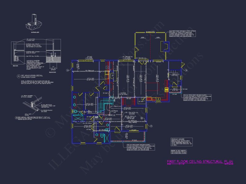 Craftsman house Plan with Floor Plan, CAD, and Blueprints