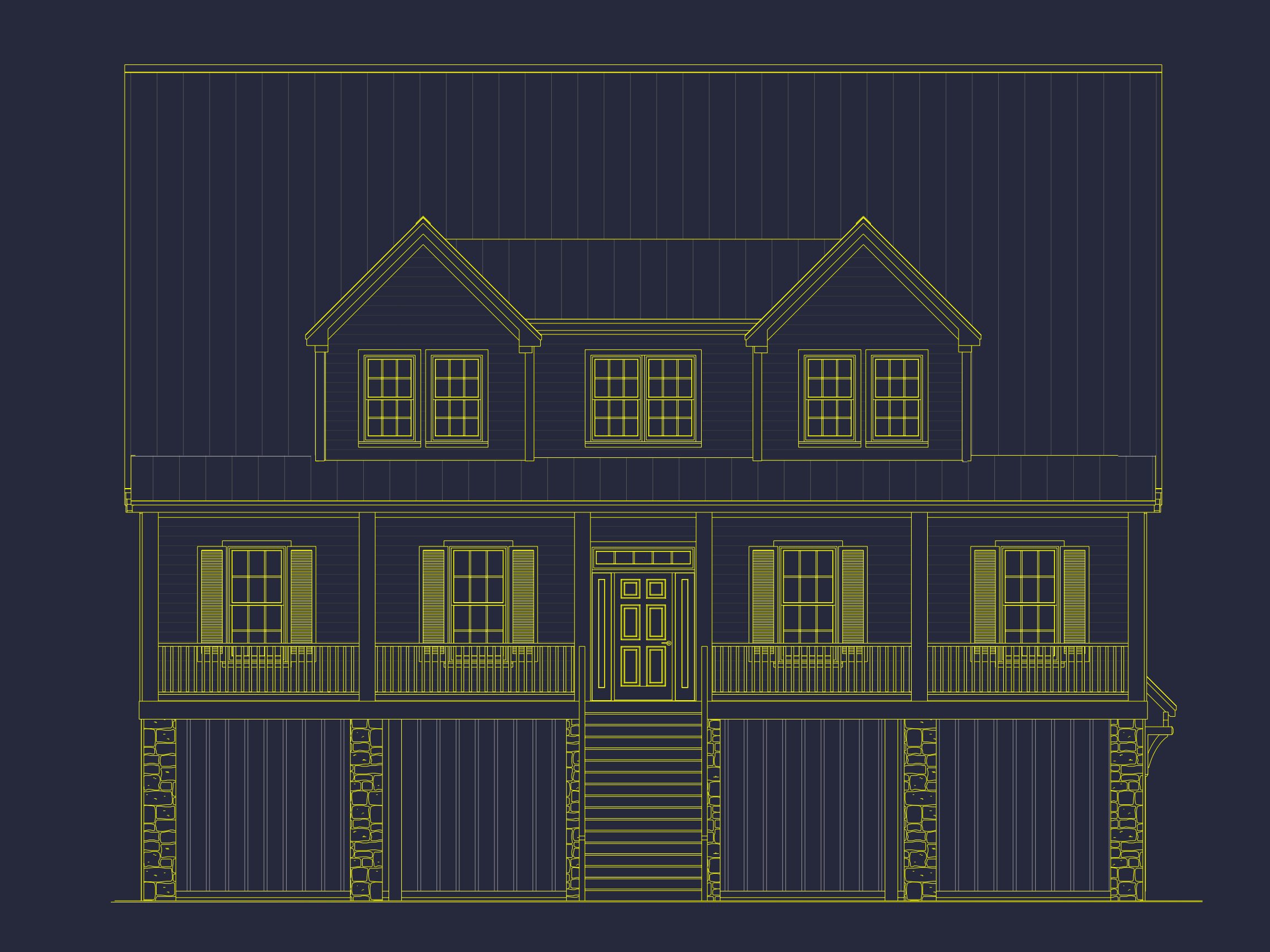Craftsman house Plan with Modern Floor Plans and CAD Designs