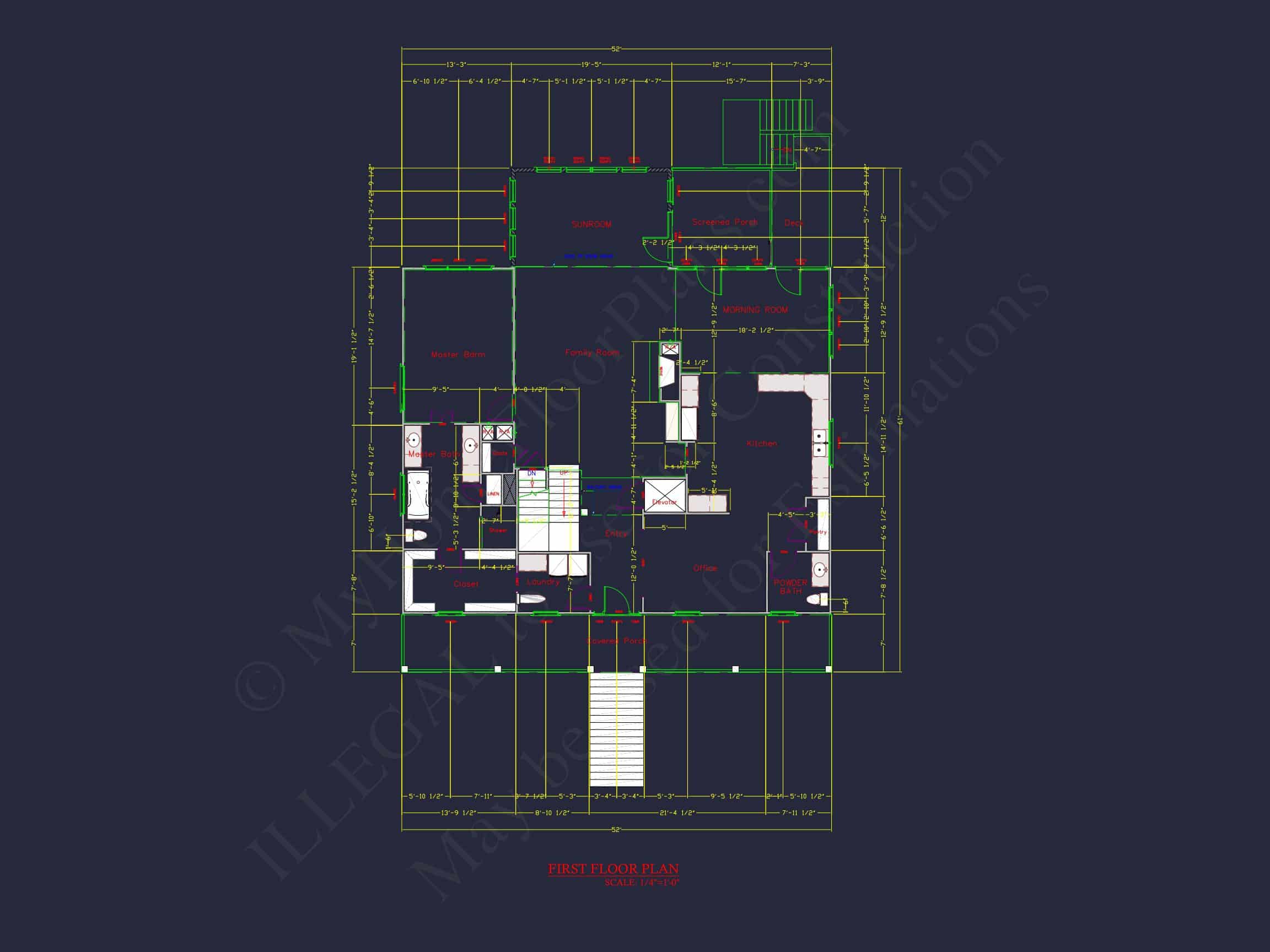 Craftsman house Plan with Modern Floor Plans and CAD Designs