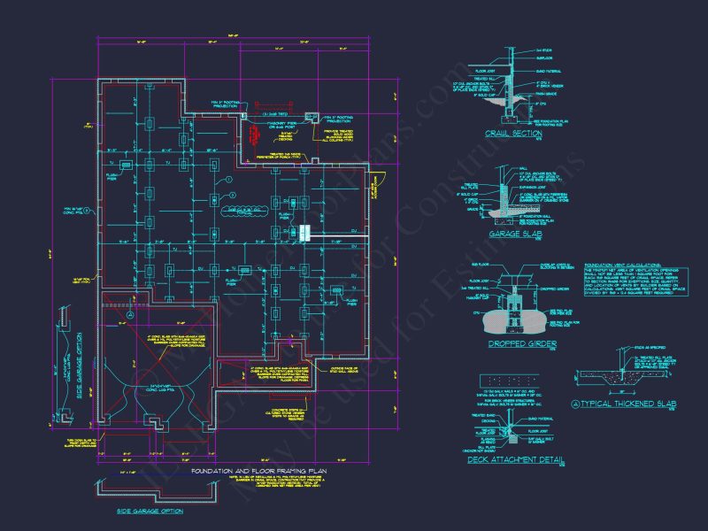 Craftsman house Plan with Open Floor Blueprint Designs