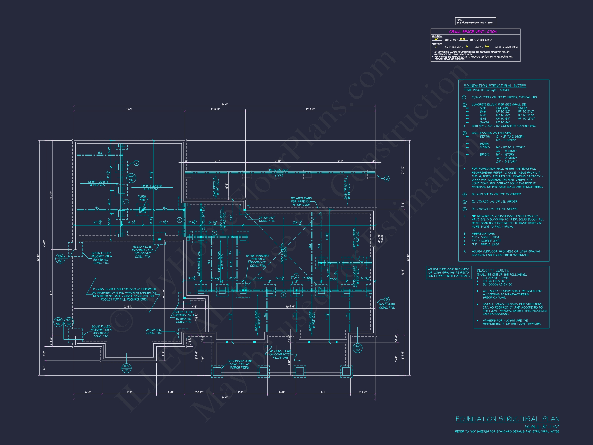 Craftsman Home Plan with Open Floor Blueprint & Unique Designs