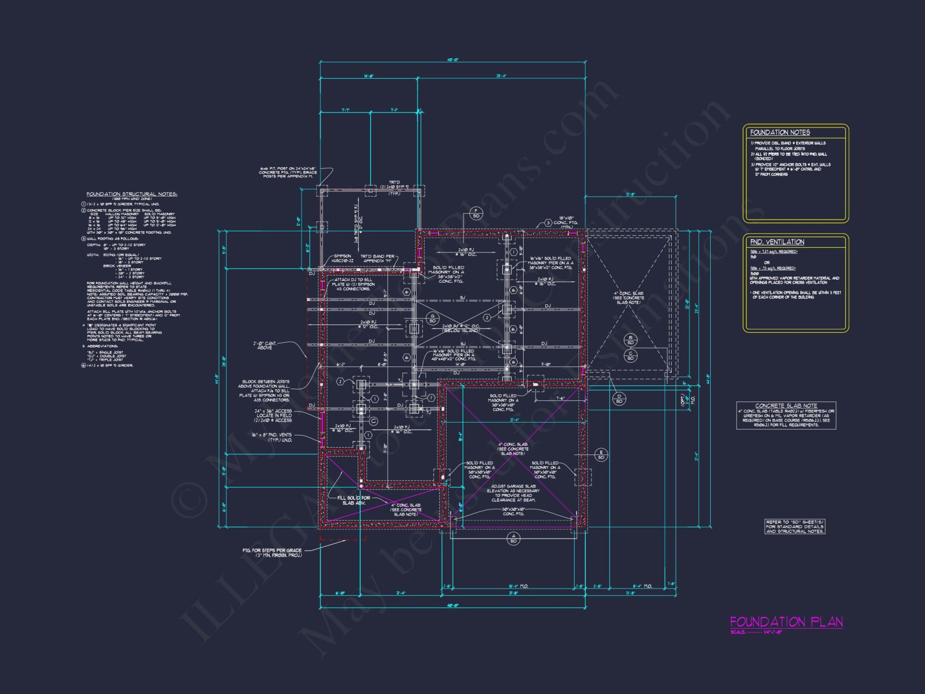 Craftsman house Plan with Open Floor Plan and 2-Car Garage