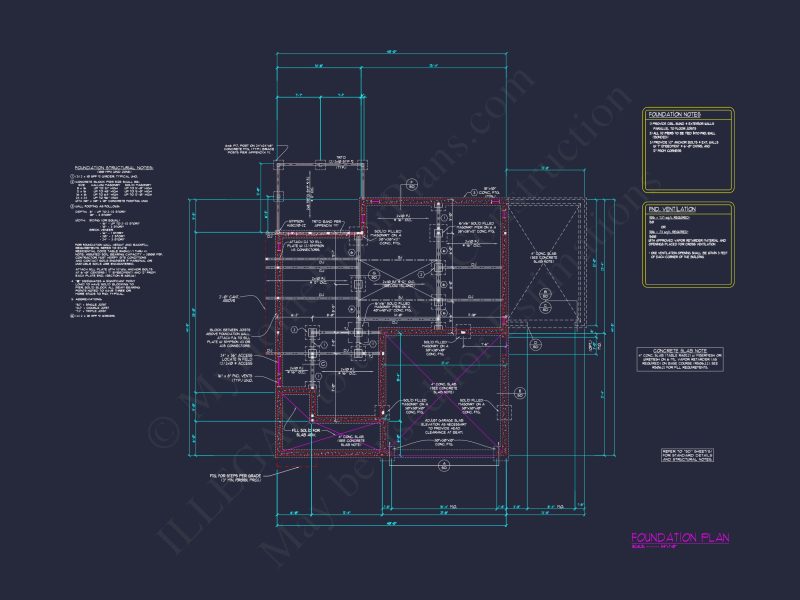 Craftsman house Plan with Open Floor Plan and 2-Car Garage