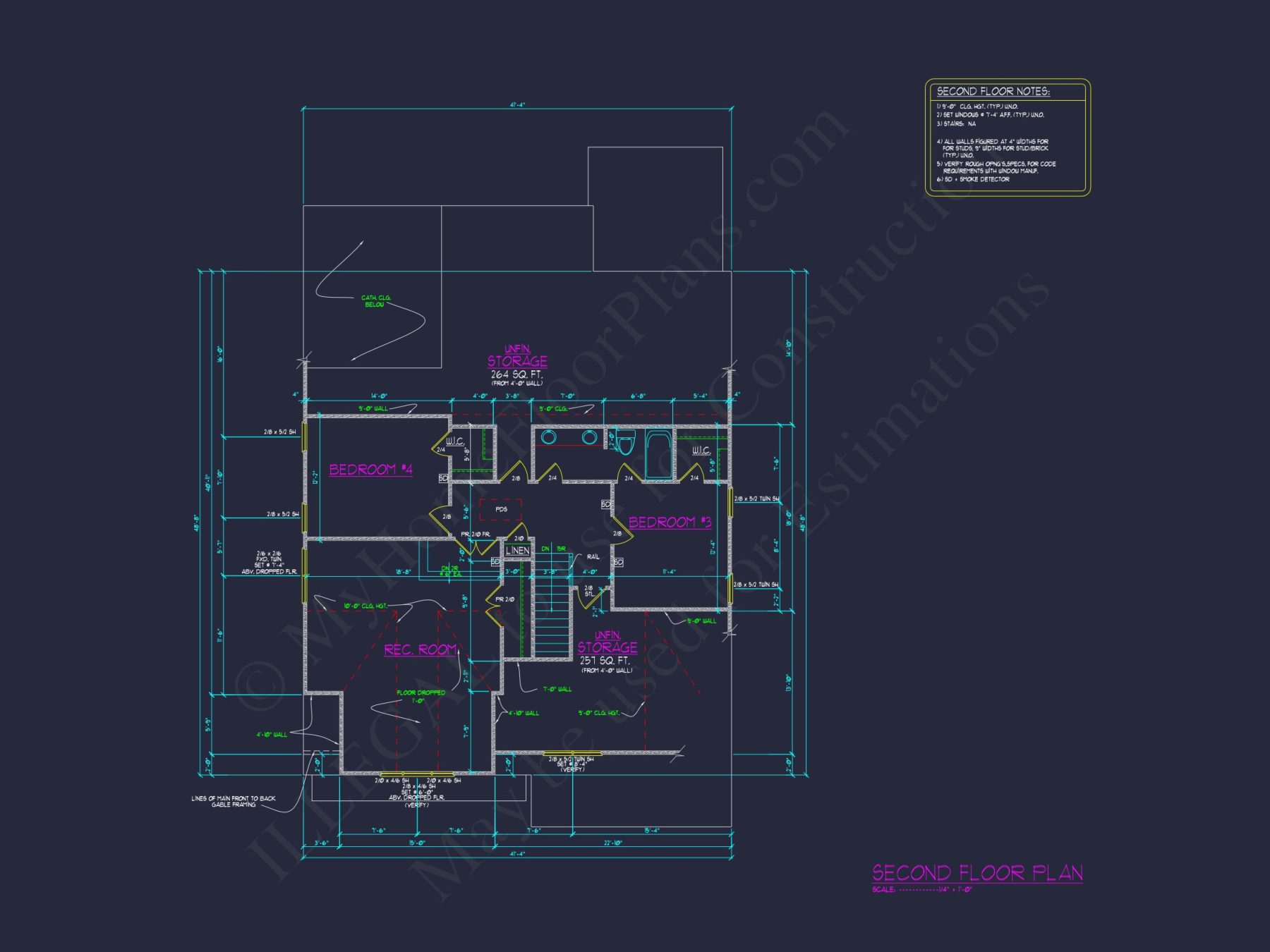 Craftsman house Plan with Spacious Design and Architectural CAD