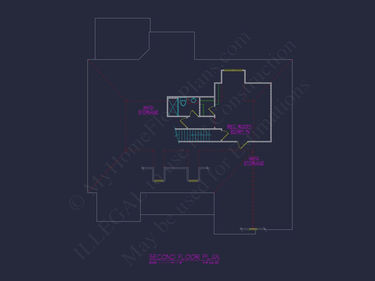 Craftsman house Plan with Spacious Floor Designs & CAD Files