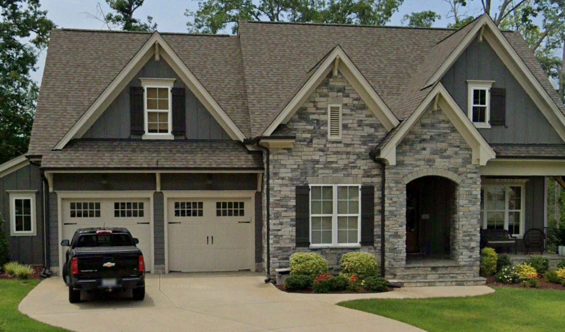 Craftsman house Plan with Spacious Floor Designs and CAD Blueprint