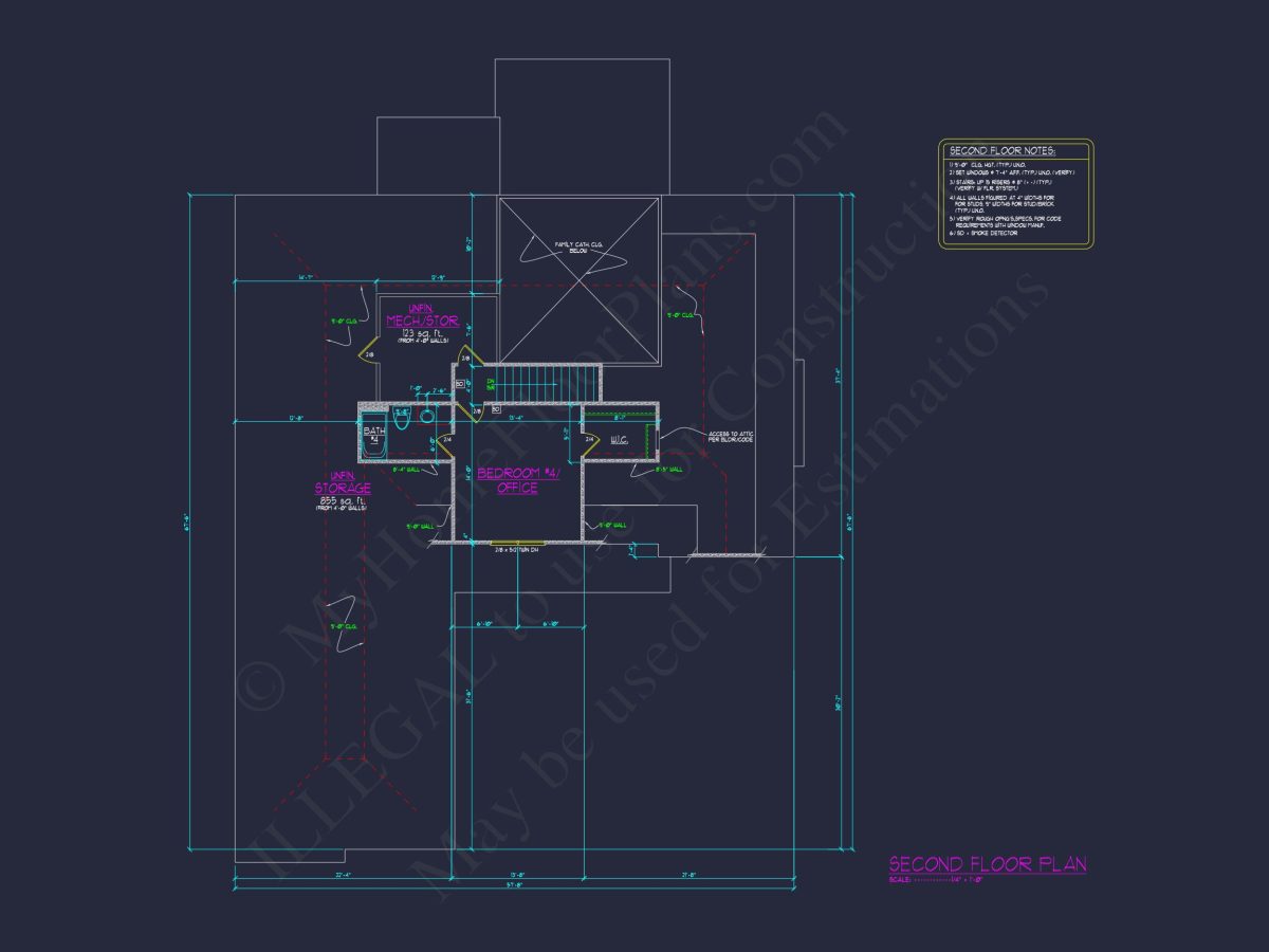 Craftsman house Plan with Spacious Floor Designs and CAD Blueprint
