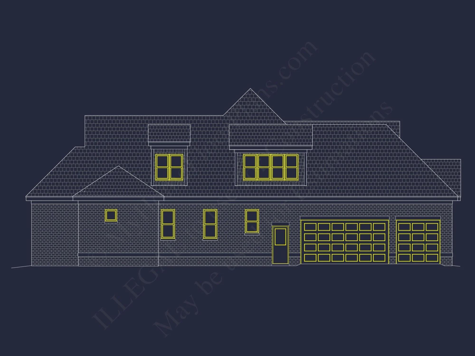 Craftsman house Plan with Spacious Floor Designs and CAD Blueprints