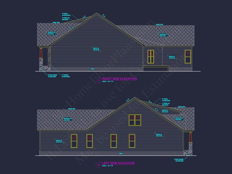 Craftsman house Plan with Spacious Floor Plan & CAD Designs