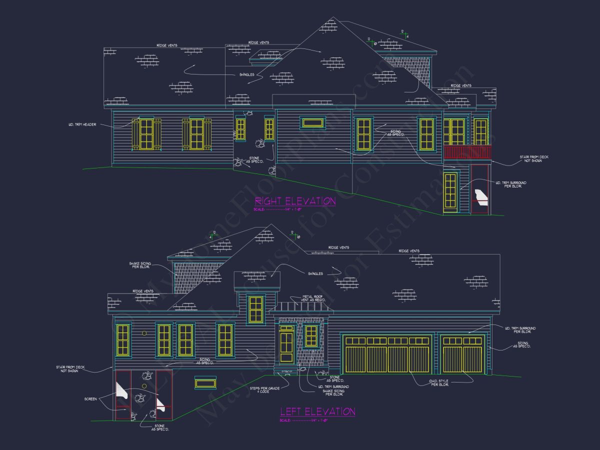 Craftsman house Plan with Spacious Floor Plan and CAD Designs