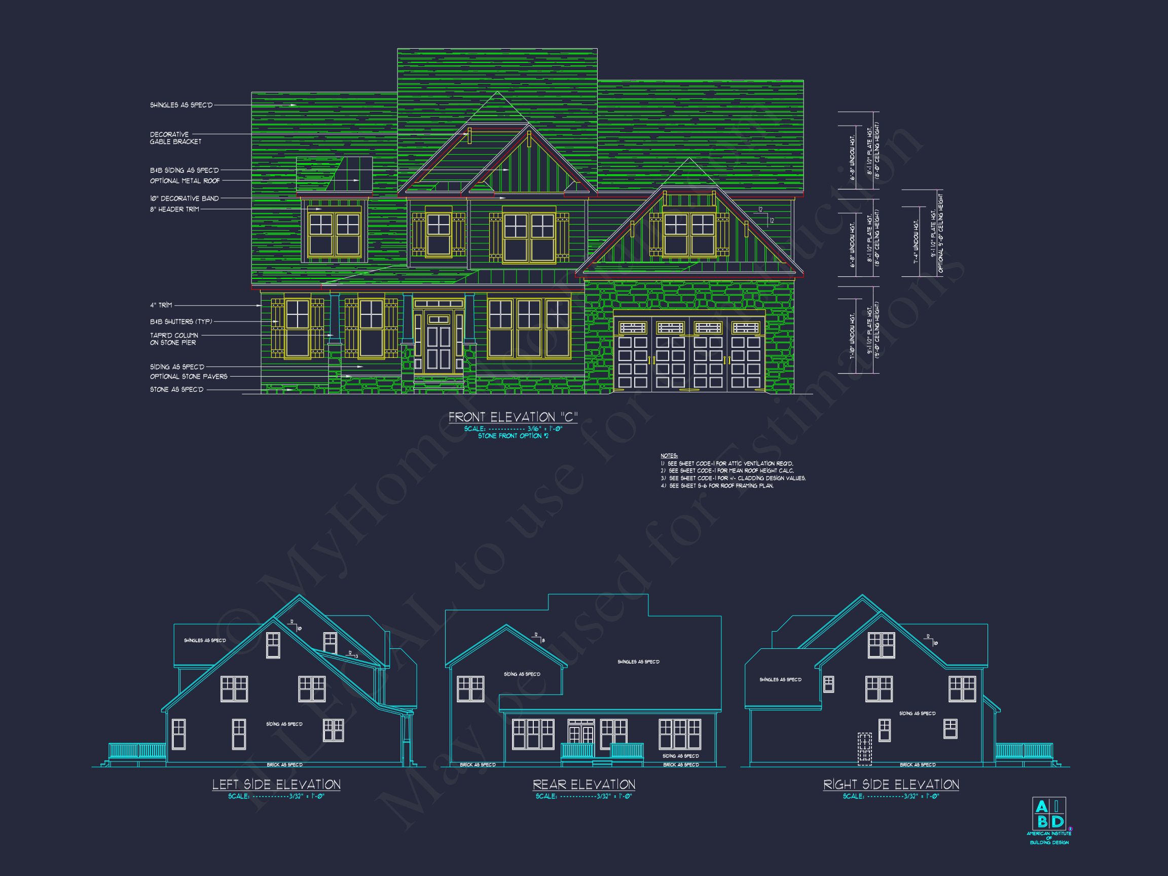 Craftsman Home Plan with Spacious Floor Plan and Unique Designs