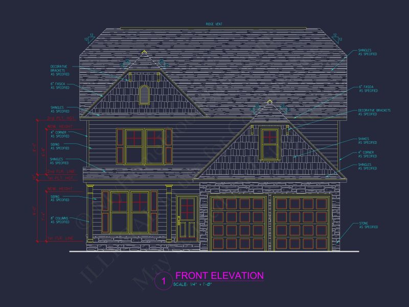 Craftsman house Plan with Spacious Layout and Architectural Designs