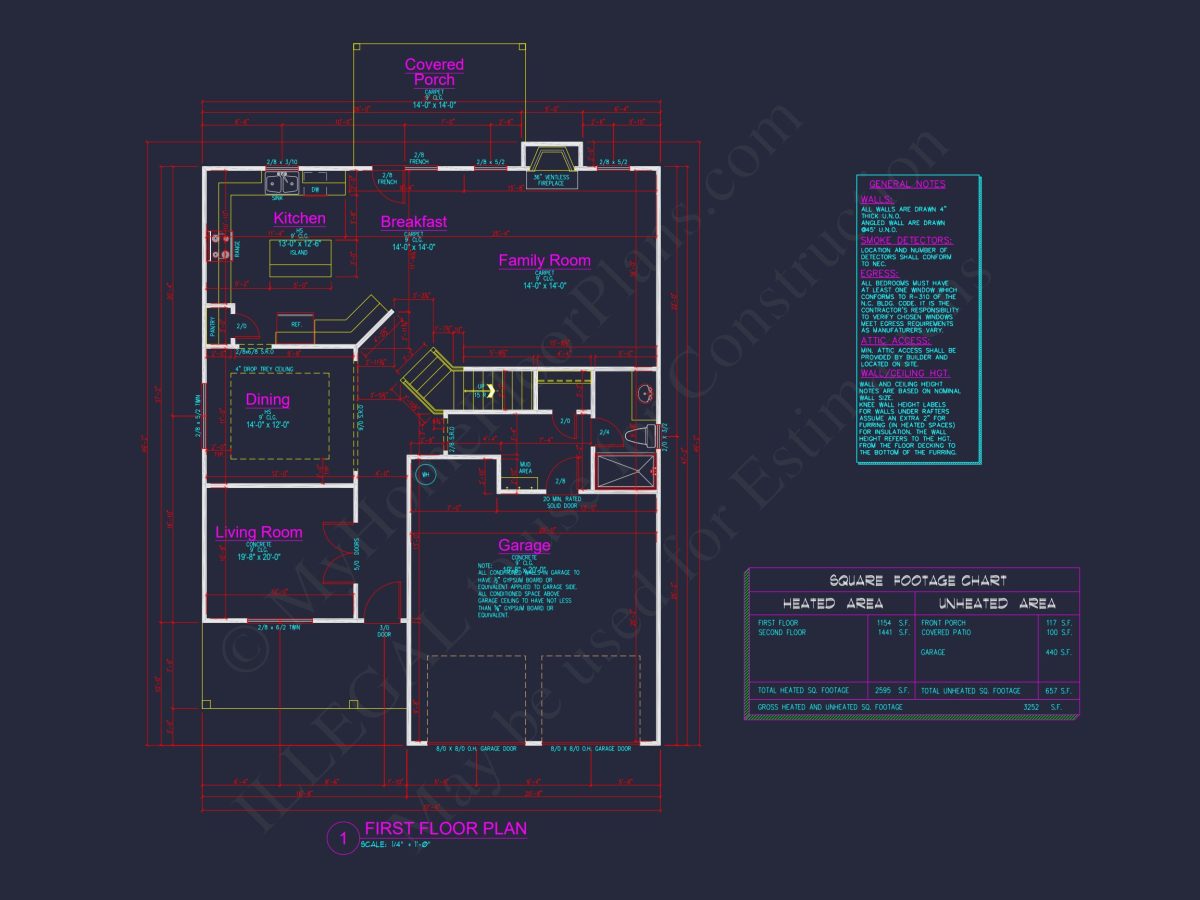 Craftsman house Plan with Spacious Layout and Architectural Designs