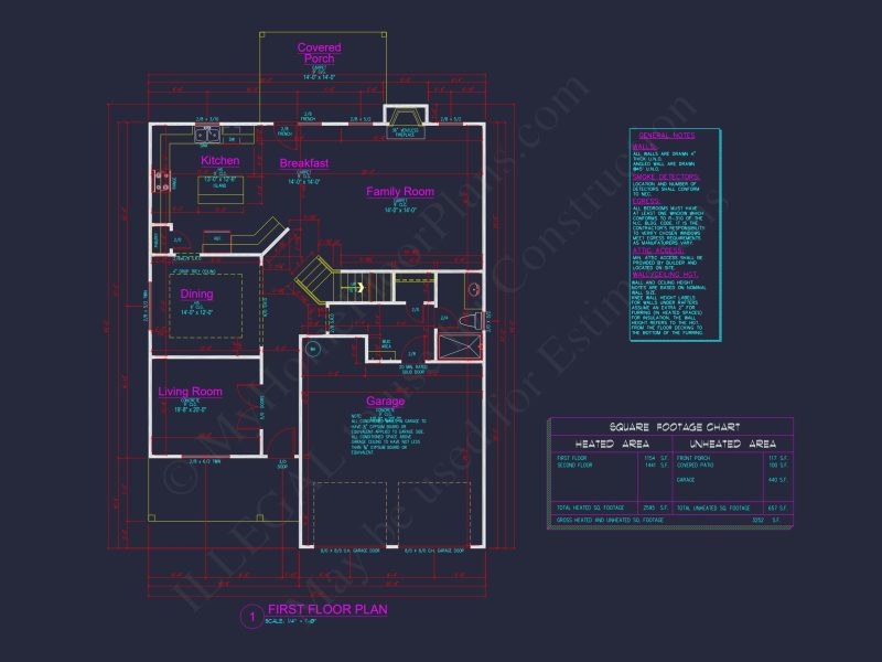 Craftsman house Plan with Spacious Layout and Architectural Designs