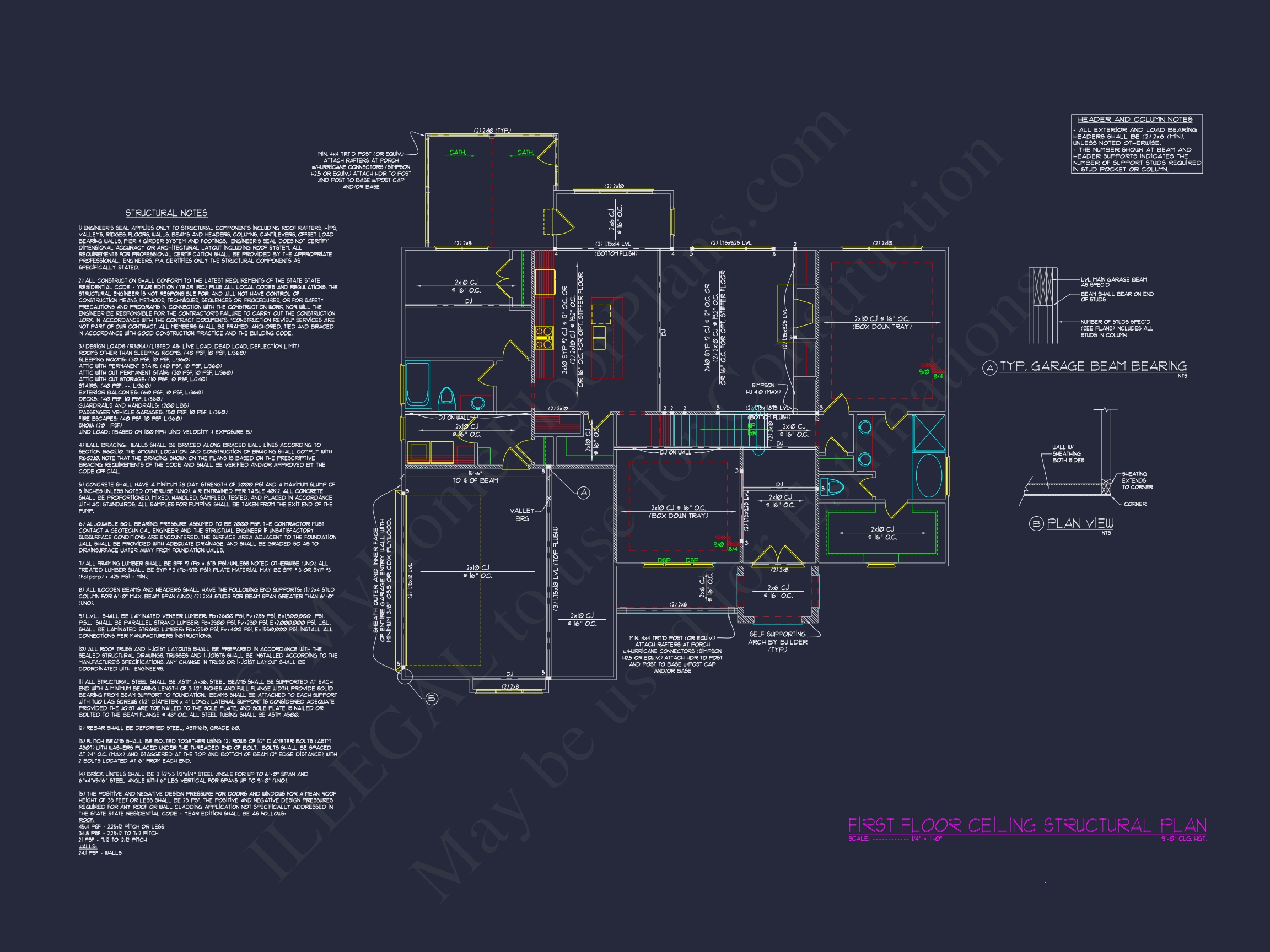 Craftsman Home Plan with Spacious Layout and Designer Features