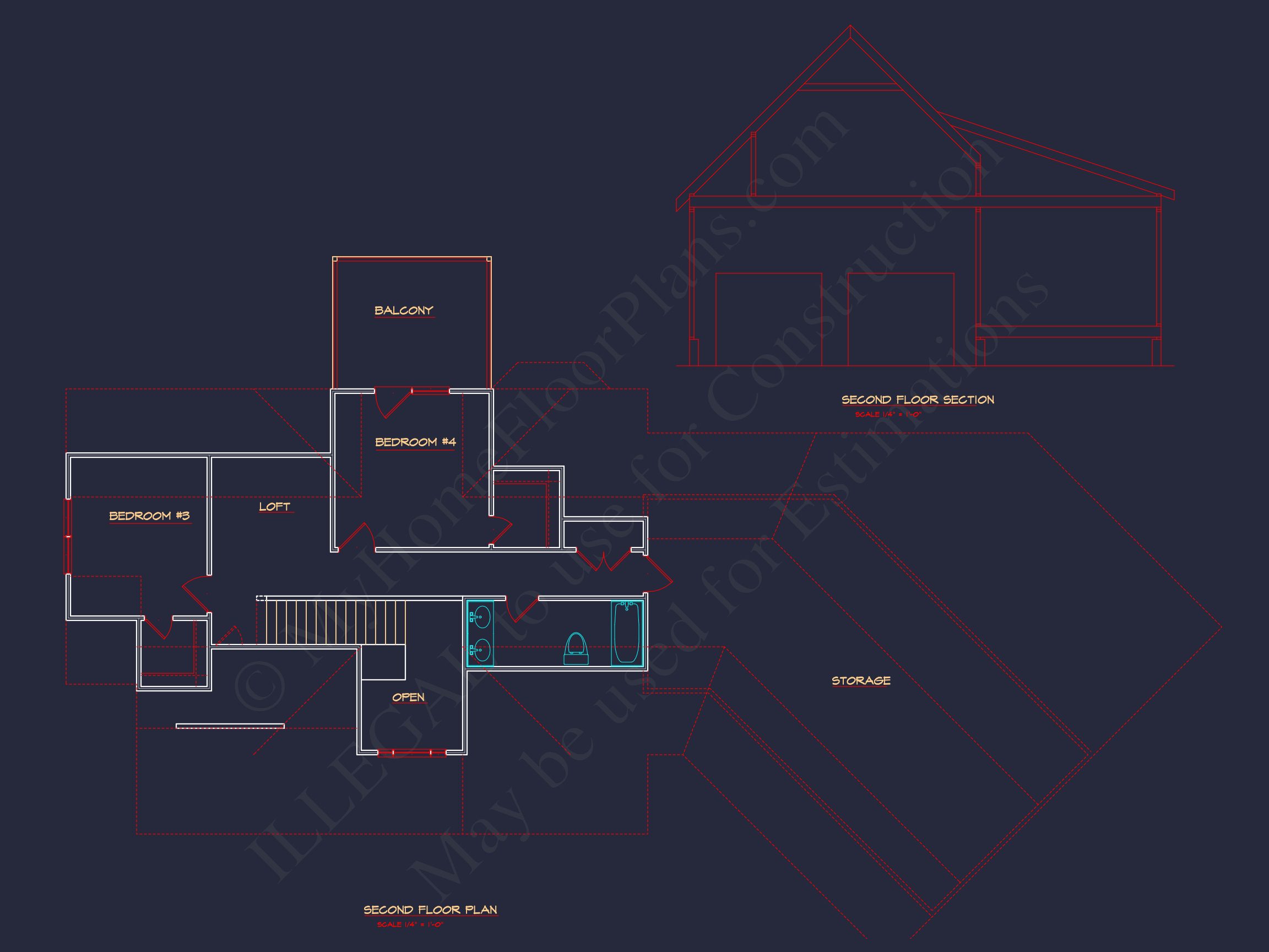 Craftsman house Plan with Spacious Layout – Blueprint for 2-Story Designs