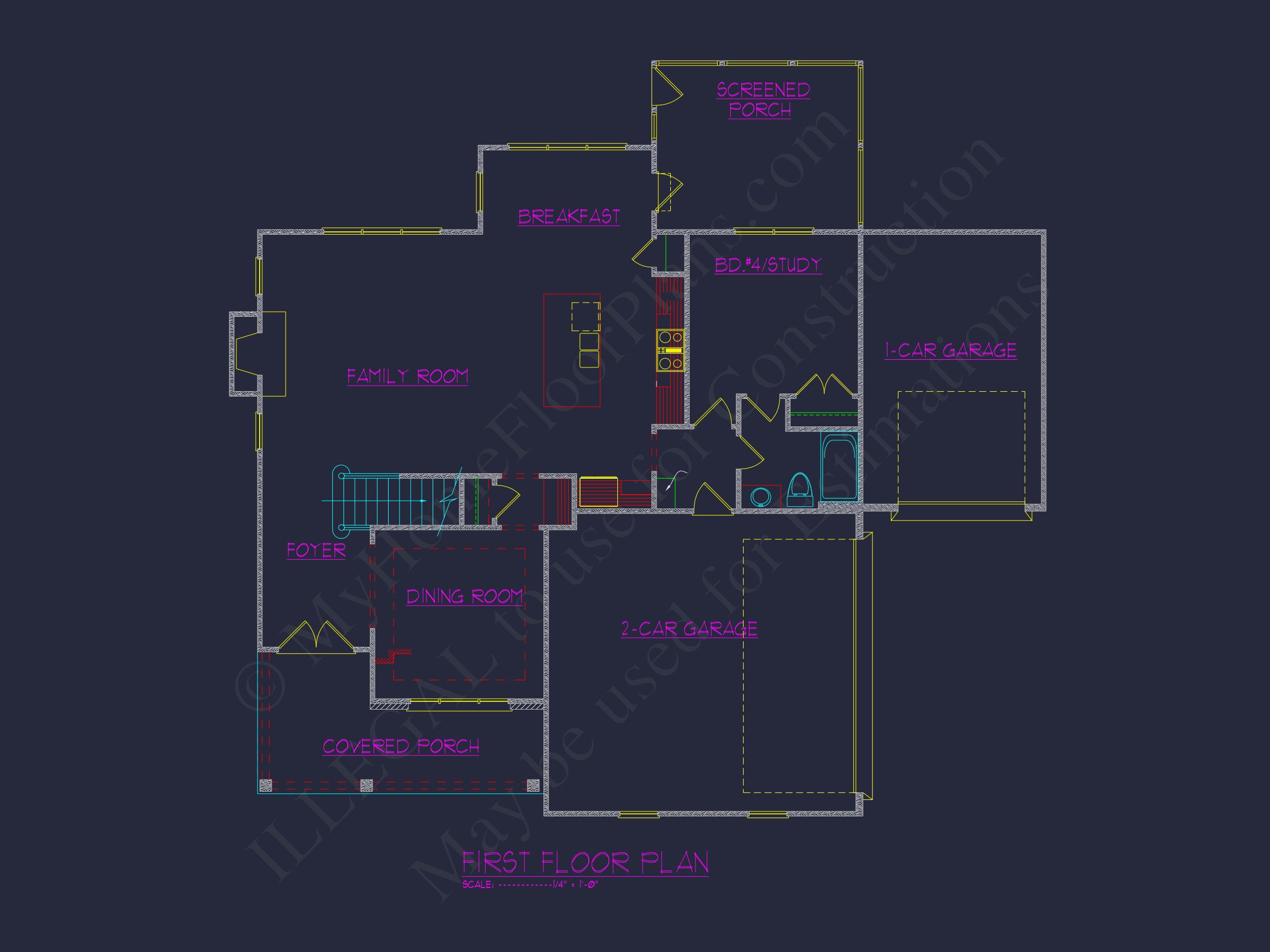 Craftsman house Plan with Stunning 2-Story Design and Blueprint