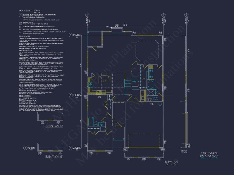 Craftsman house Plan with Versatile Blueprint and CAD Designs
