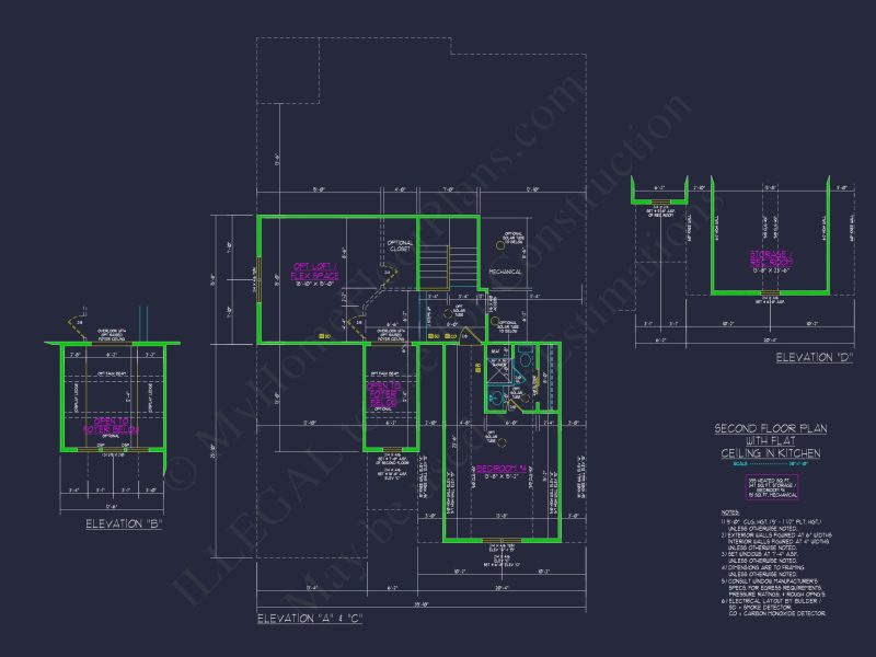 Craftsman house Plan with Versatile Blueprint and CAD Designs