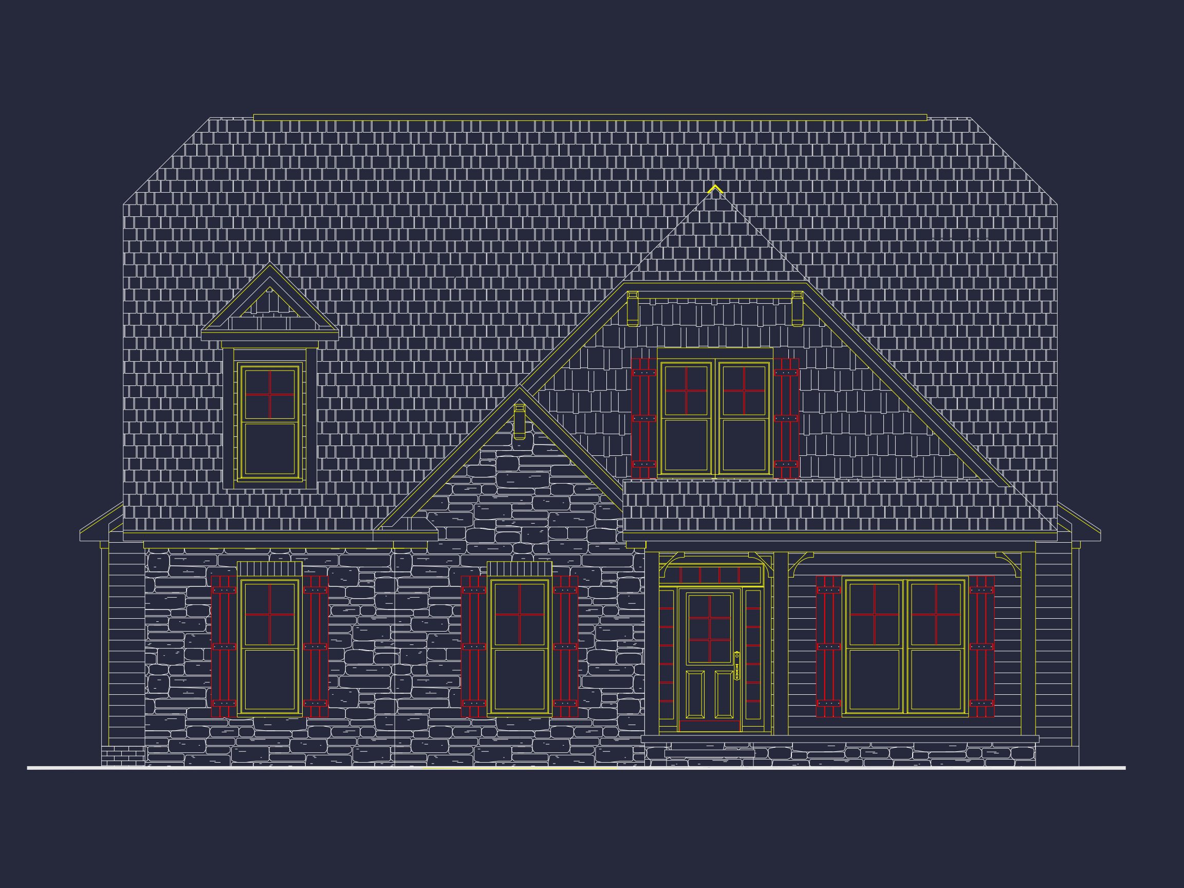 Craftsman house Plan – Floor Plan with CAD & Designs