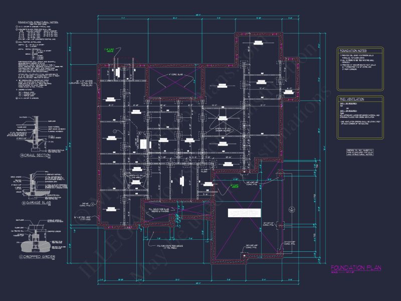 Craftsman Ranch house Plan with CAD and Architectural Designs