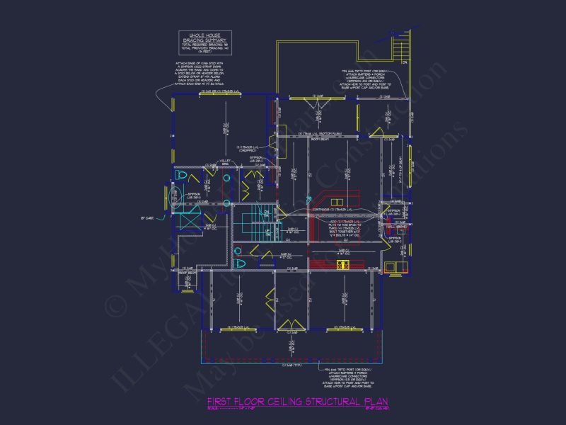 Craftsman-Style 3-Story house Plan with Basement & CAD Design