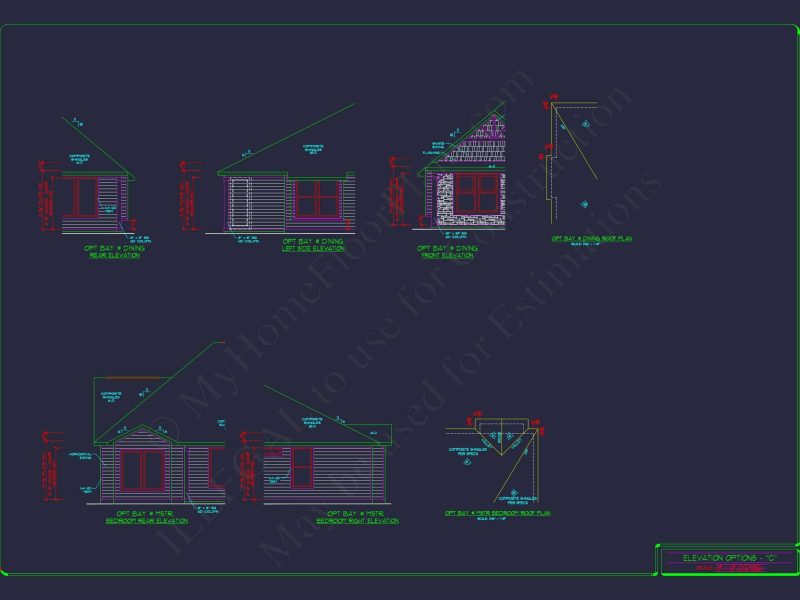 Craftsman Style house Floor Plan