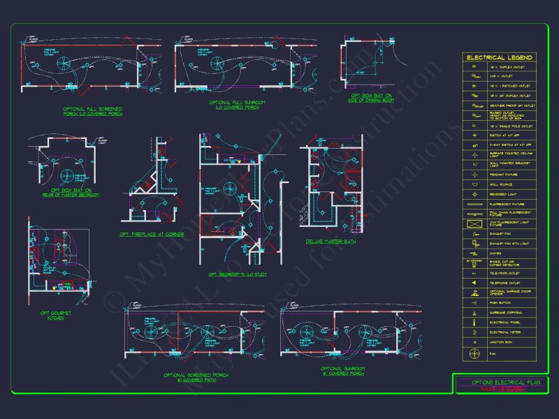 Craftsman Style house Floor Plan